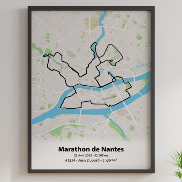 Marathon de Nantes 2023 Outdoor Noir