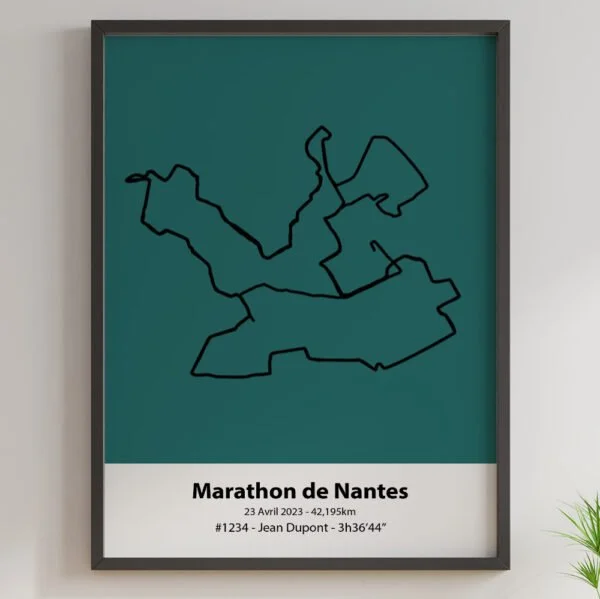 Marathon de Nantes 2023 bleu