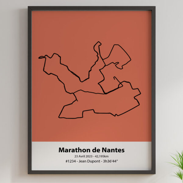 Marathon de Nantes 2023 terre cuite