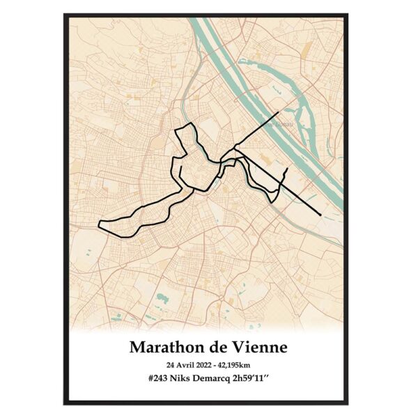 Marathon de Vienne Mercan Noir