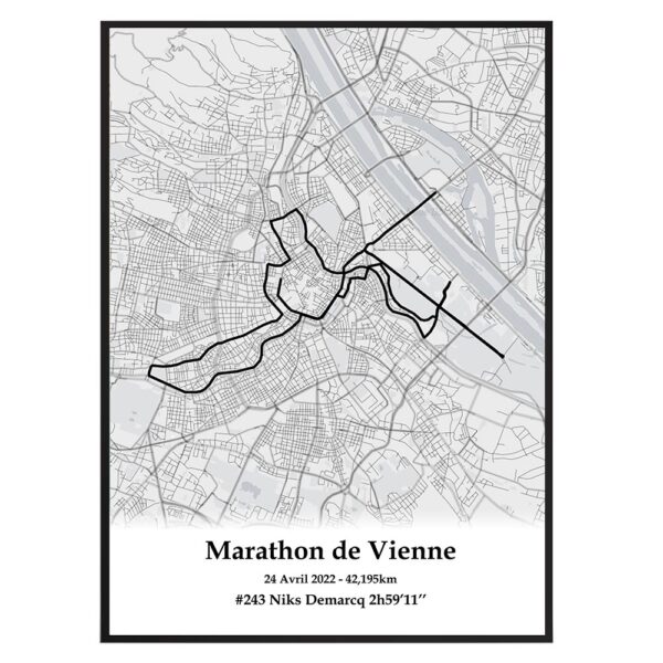 Marathon de Vienne Noir