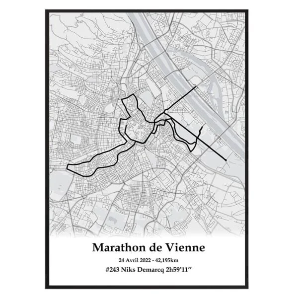 Marathon de Vienne Noir