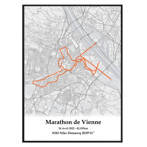 Marathon de Vienne Orange