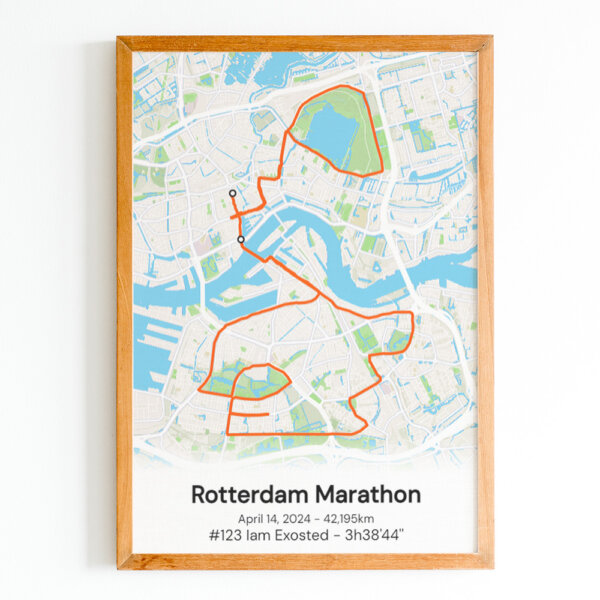 rotterdam marathon poster