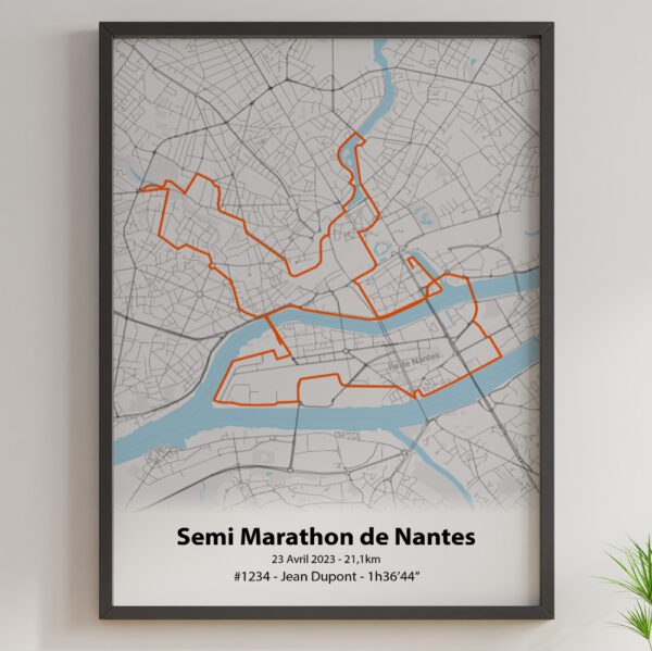 Semi Marathon 2023 Nantes Fleuve Orange