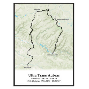 affiche ultra trans aubrac 2022