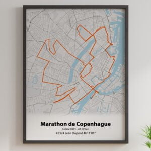 Copenhagen marathon Poster