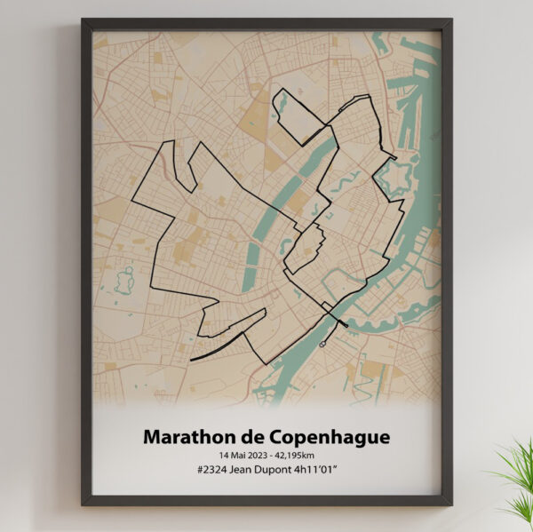 Marathon de Copenhague Mercantour Noir 2023
