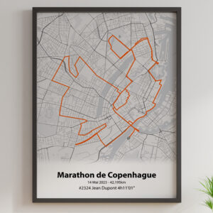 Copenhagen marathon Poster