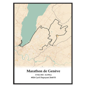 Affiche Marathon de Genève