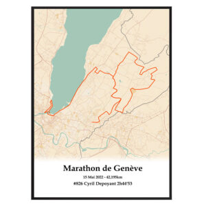 Affiche Marathon de Genève