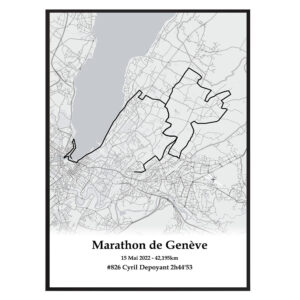 Affiche Marathon de Genève
