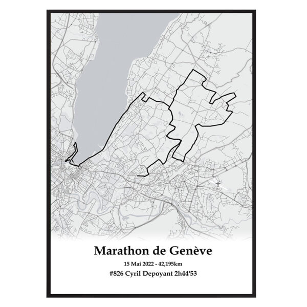 Marathon de Geneve Noir