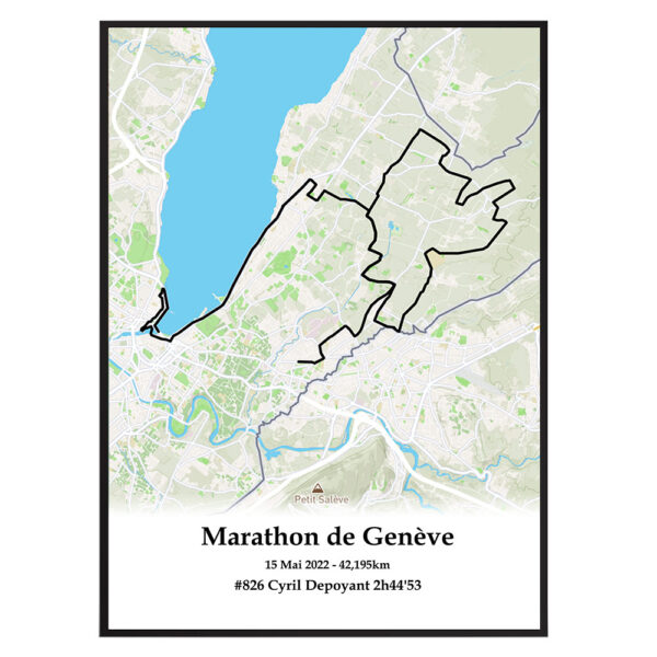 affiche du marathon de Genève