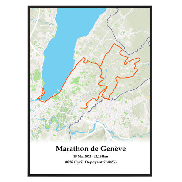 Marathon de Geneve Orange Outdoor