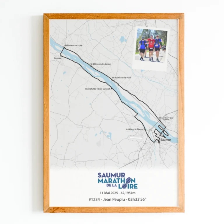 Affiche Marathon de la Loire