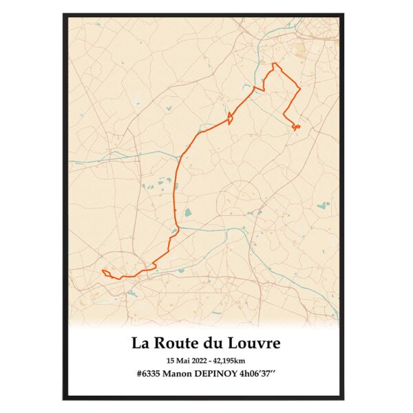 Route du Louvre Mercantour Orange