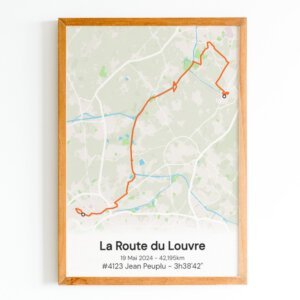 affiche route du louvre