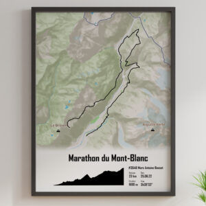 affiche 23km Marathon du Mont Blanc
