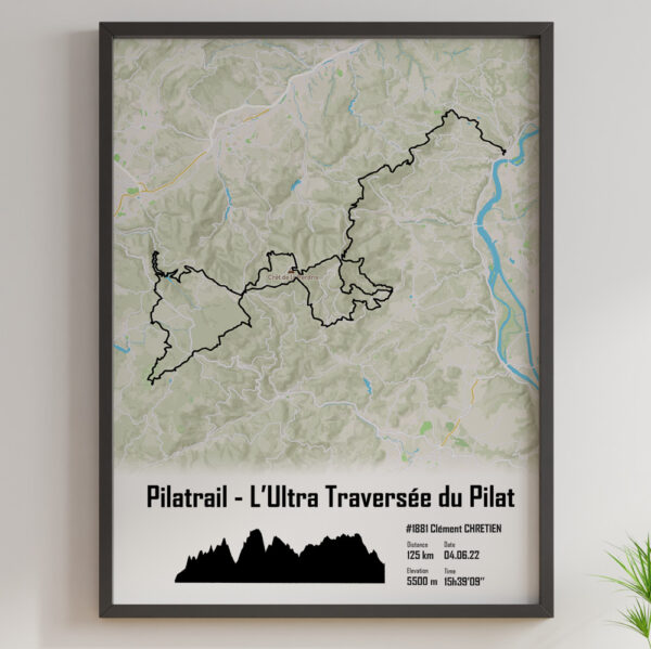 affiche du Pilattrail 2022