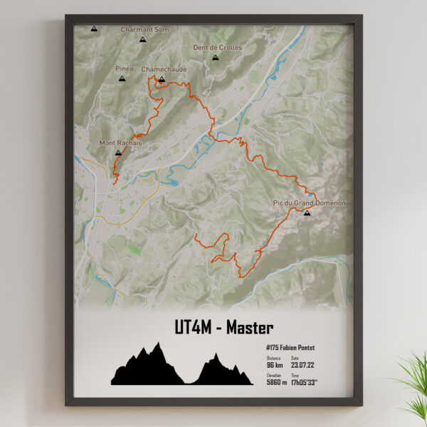 UT4M Outdoor 100km Master orange profil