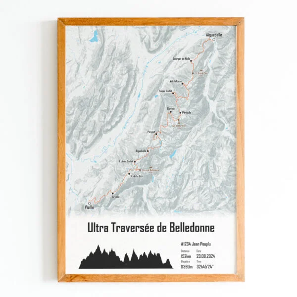 Echapeee Belle Ultra traversee de Belledonne 2024 Fleuve Orange