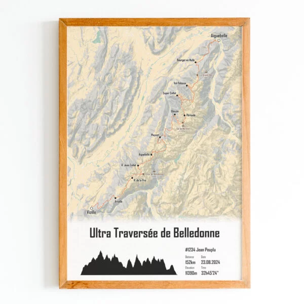 Echapeee Belle Ultra traversee de Belledonne 2024 Mercantour Orange