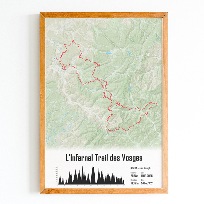 Affiche Infernal Trail des Vosges