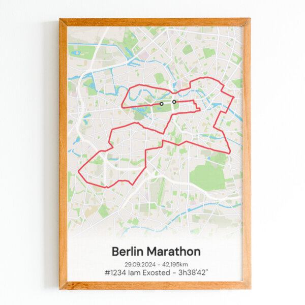 berlin marathon poster