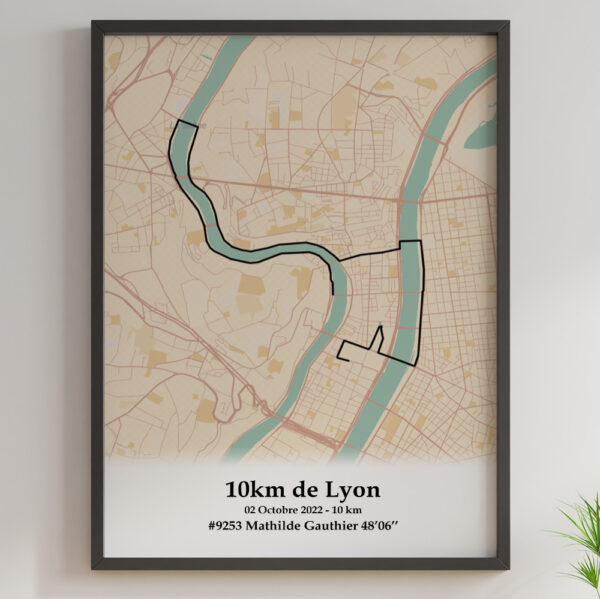 10km de Lyon Mercantour Noir 2022