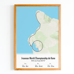 affiche triathlon de Kona