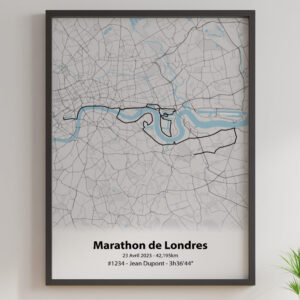 London Marathon poster