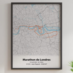 London Marathon poster