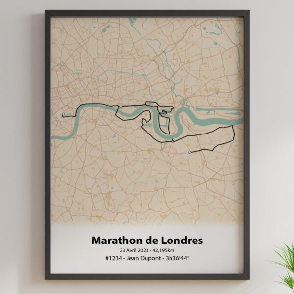 Marathon de Londres Mercantour Noir