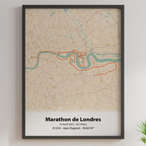 London Marathon poster