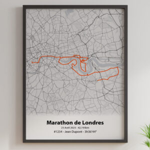 London Marathon poster
