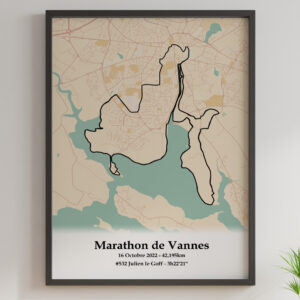 Affiche Marathon de Vannes