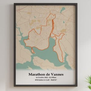 Affiche Marathon de Vannes