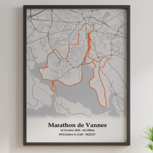 Affiche Marathon de Vannes