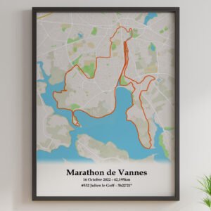 Affiche Marathon de Vannes