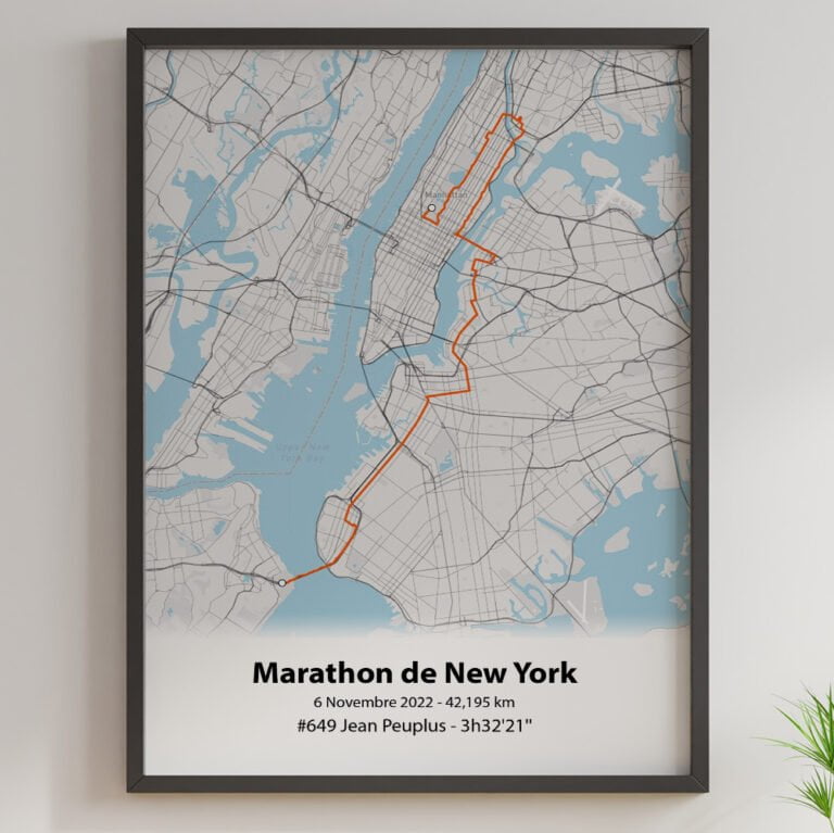 Affiche Marathon de New York