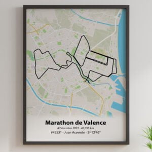 Affiche Marathon de Valence