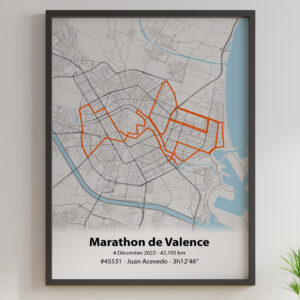 Affiche Marathon de Valence