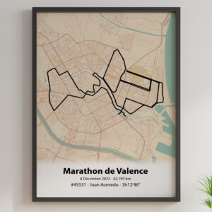 Affiche Marathon de Valence