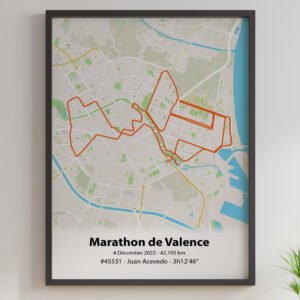 Affiche Marathon de Valence