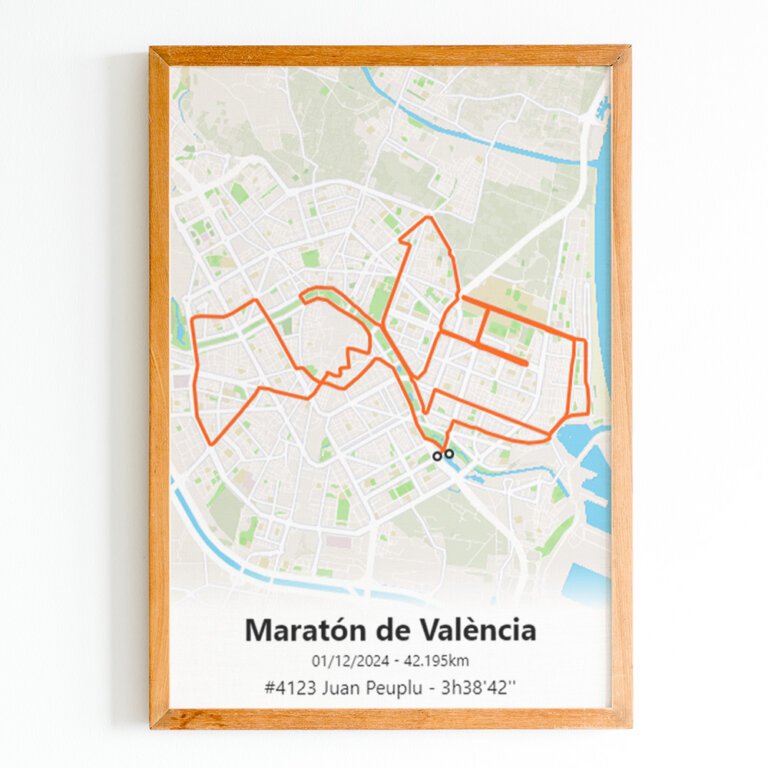 Affiche Marathon de Valence