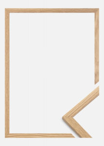 Cadre Photo en Bois - Couleur Chêne