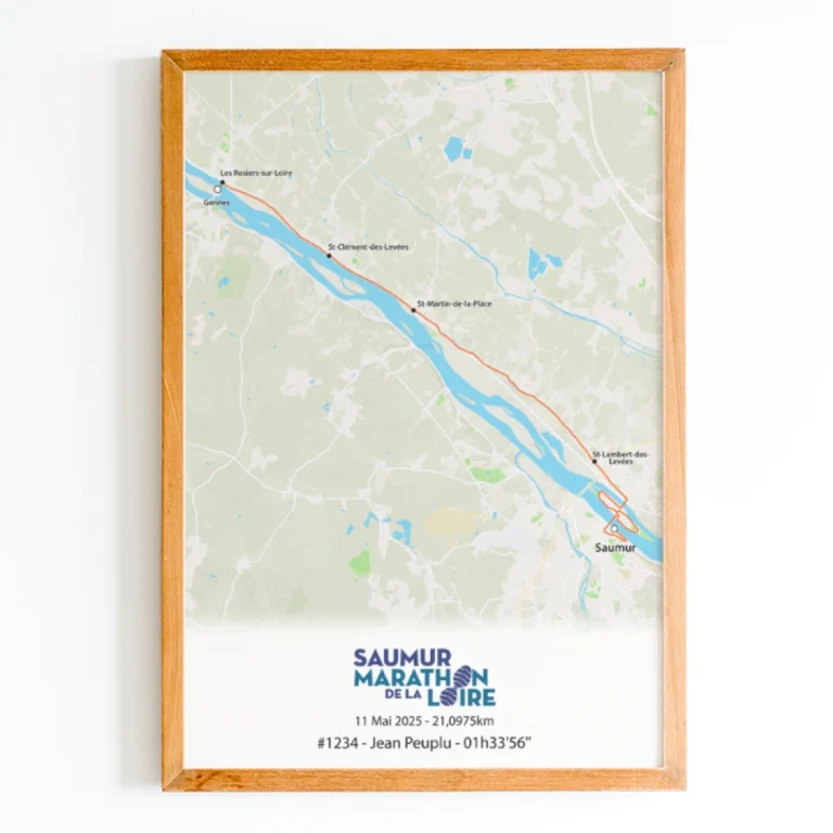 Affiche Semi Marathon de la Loire