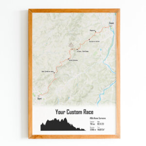 custom trail poster