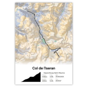 col de l'iseran depuis bourg saint maurice